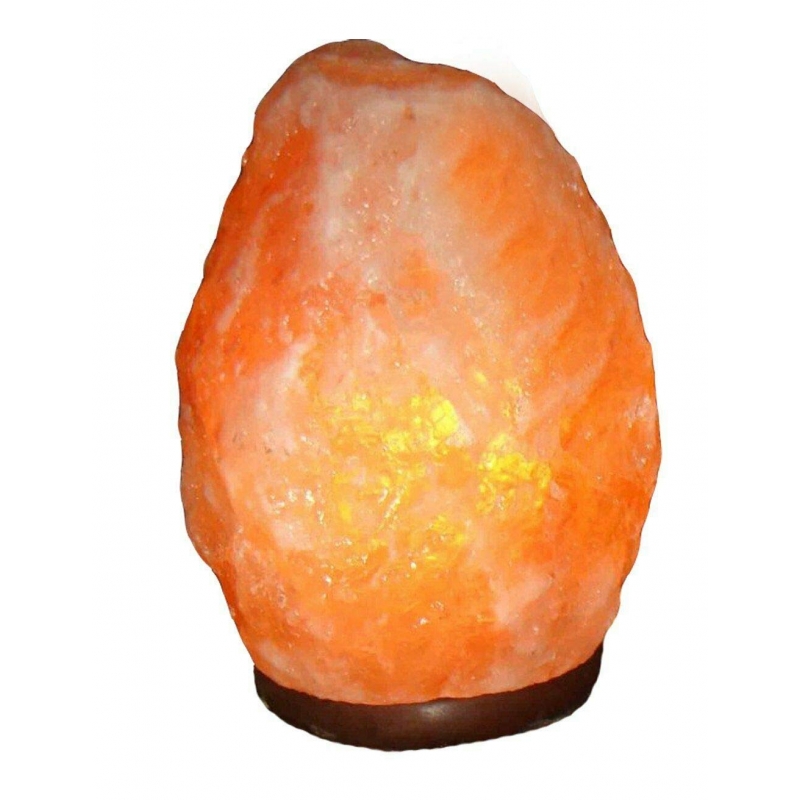 Lampe de sel de lHimalaya naturel de haute qualité Lampe de sel du Pakistan Éclairage réglable Lampe de sel de modélisation de bloc de roche 