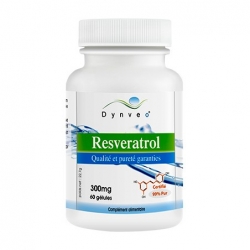 Resveratrol - 300mg - 60 gélules