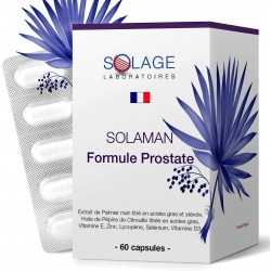 Solaman - Prostate et Vessie Saine - 60 capsules