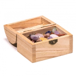 Boîte à bijoux avec pierres