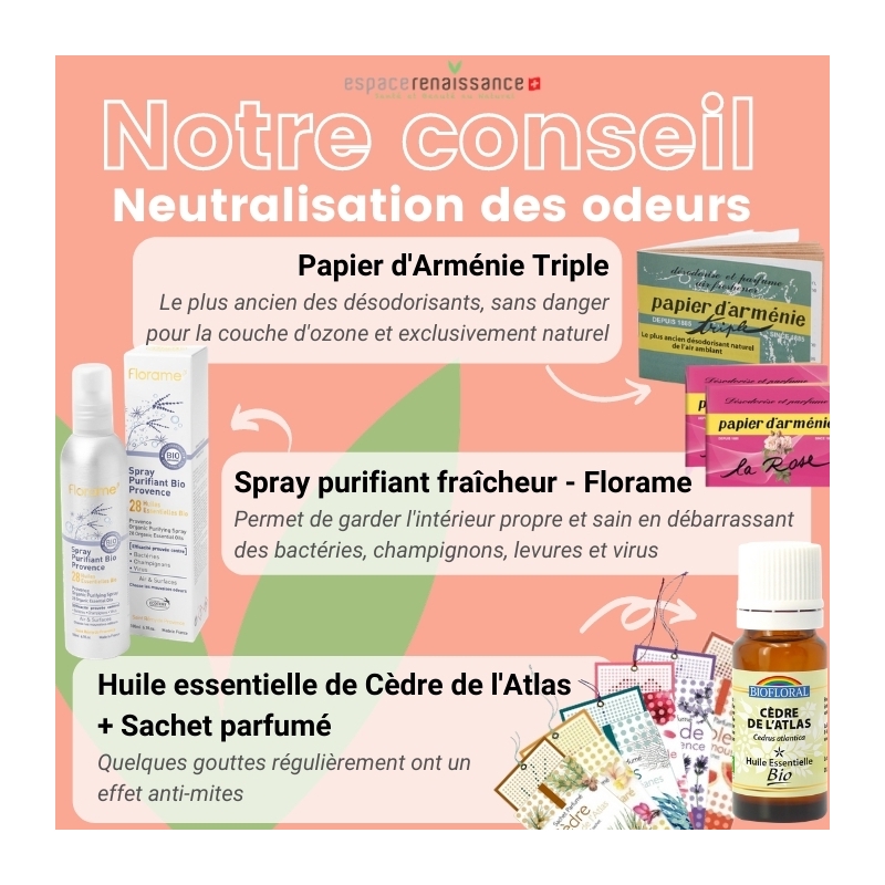 Sachet parfumé notes océanes