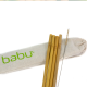 Kit 4 pailles en bambou