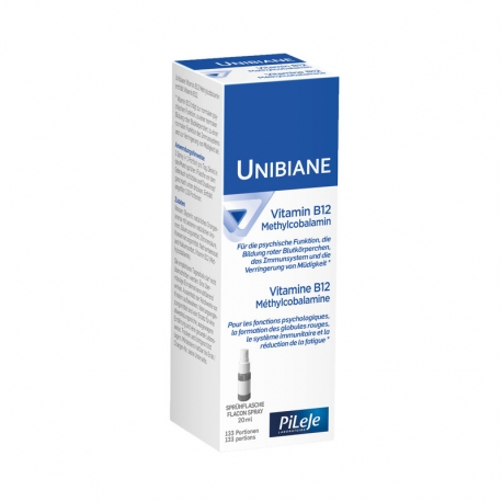 Unibiane - Vitamine B12 - Méthylcobalamine - 20ml