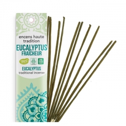 Encens Indien - Eucalyptus fraîcheur - 20 bâtons