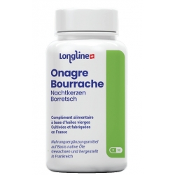 Huile Onagre-Bourrache Bio - 90 capsules