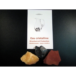 Eau cristalline Structure Protec. (pierres carafe)