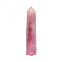 Obelisque de quartz rose - 7 cm