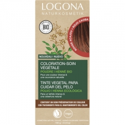 Logona - Poudre colorante "Rouge Acajou" - 100g
