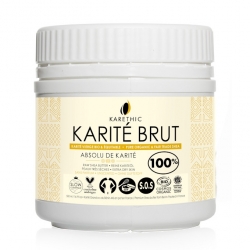 Karité Brut Bio - 100% reine, parfümfreie Butter - 500ml