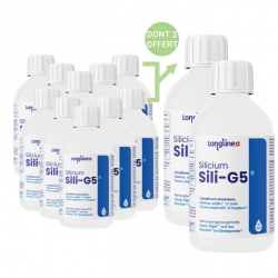 Organisches Silizium, Sili-G5 12 Flaschen 500 ml - 6 Monate Aushärtung