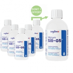 Organisches Silizium, Sili-G5-Härtung von 6 Flaschen
